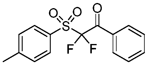 Synthesis method of alpha, alpha-difluoro-beta-carbonyl sulfone compound