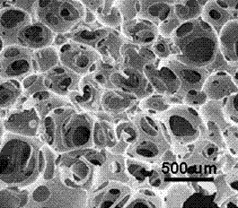 Ultra-porous composite hemostatic material capable of expanding rapidly, and preparation method thereof