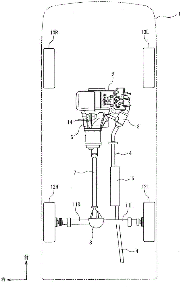 Power transmitting device