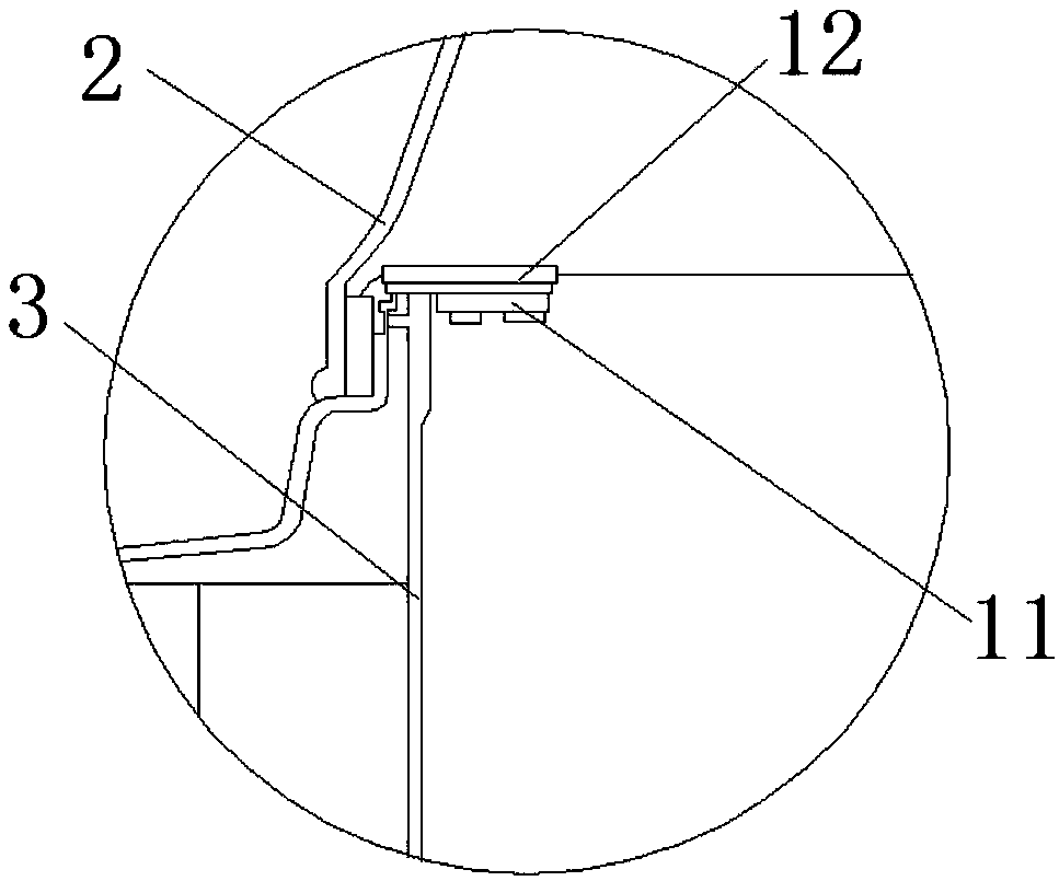 Light guide illumination structure and building house