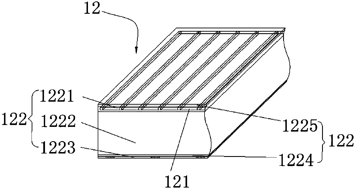 Light guide illumination structure and building house