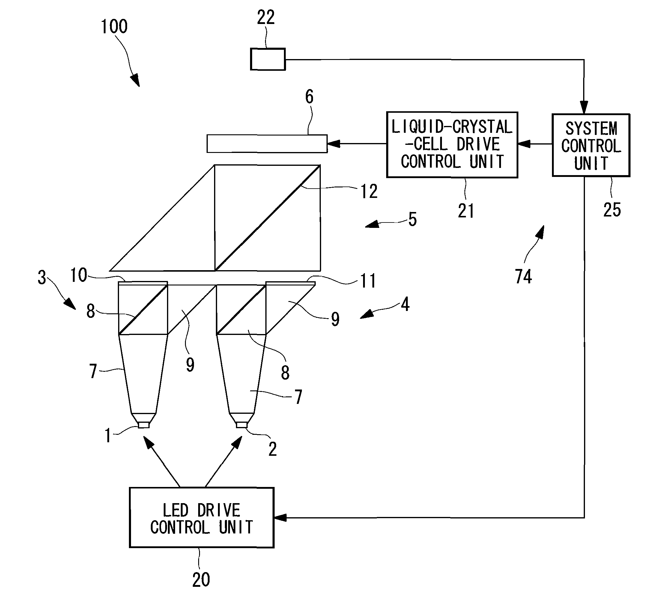 Illumination apparatus and image projector using the same