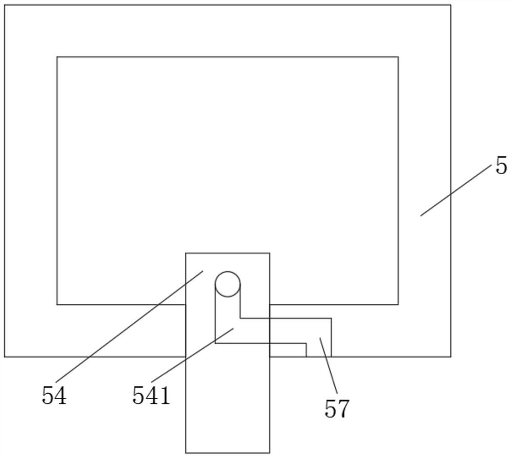 Automobile charging gun with good heat dissipation effect