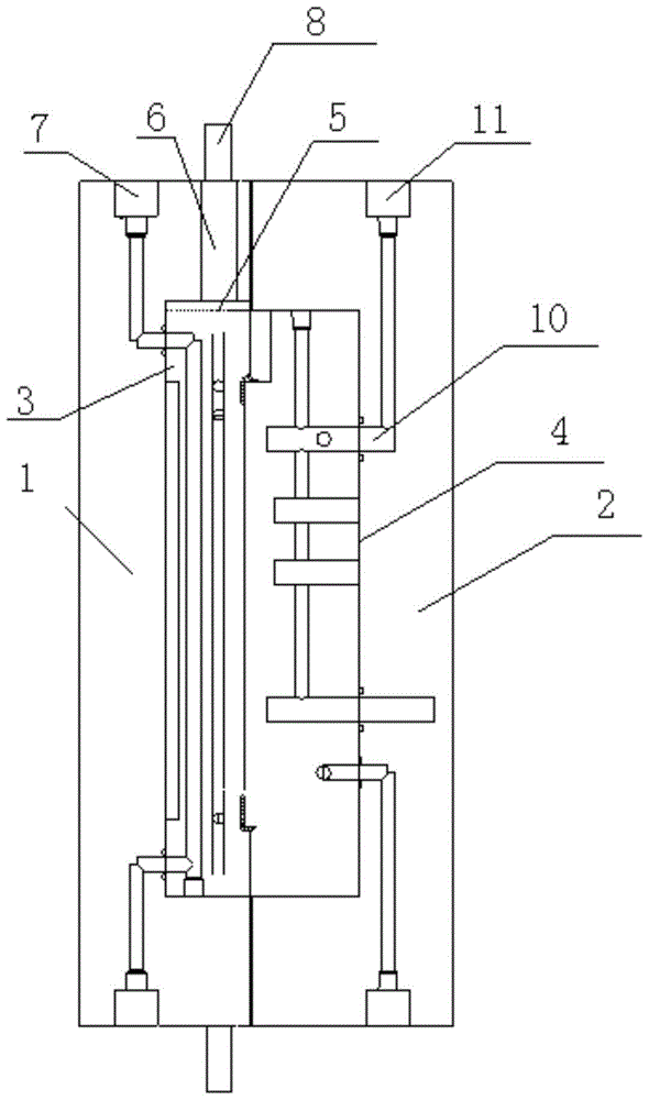 Injection molding die