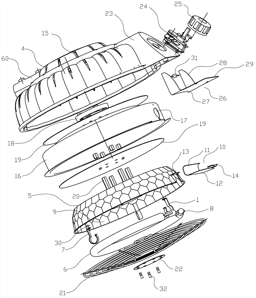 Upper heat source and movable adjusting type electric oven