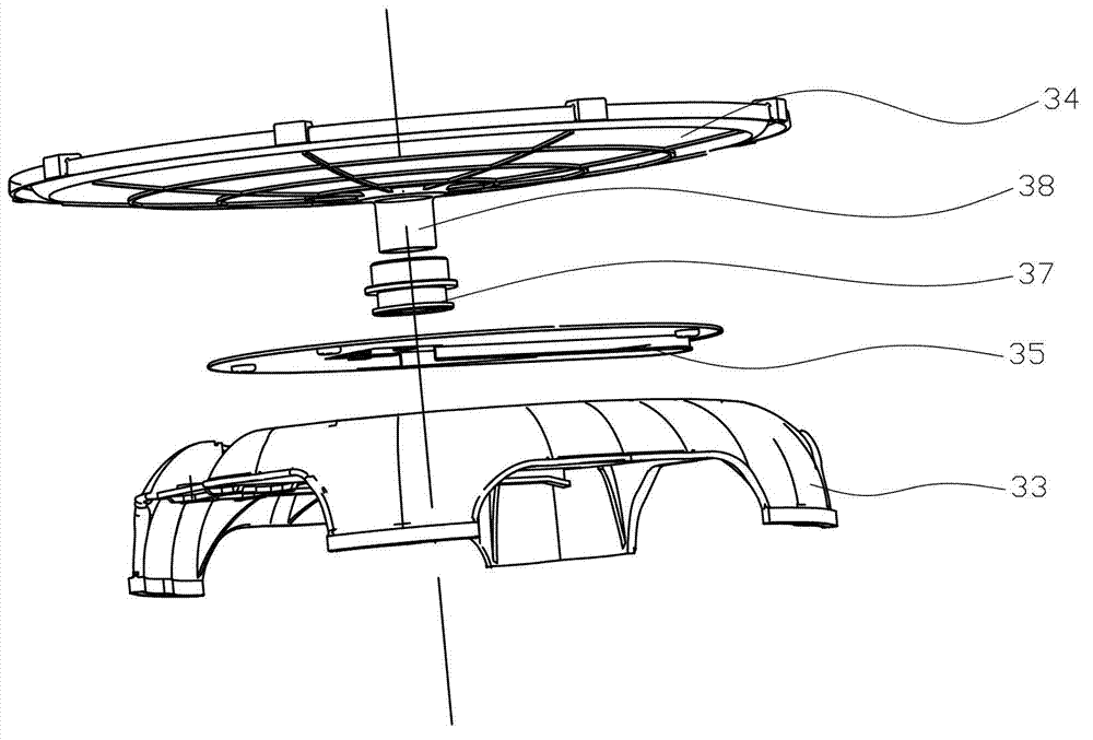 Upper heat source and movable adjusting type electric oven