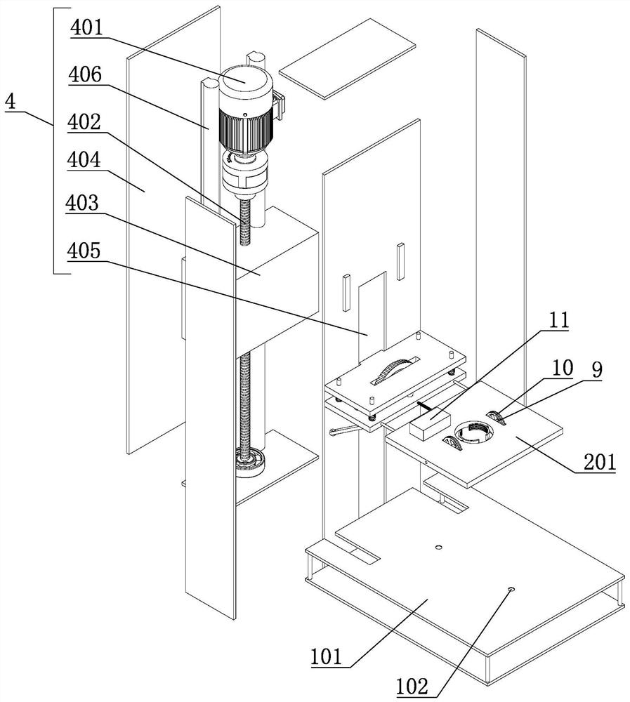 Intelligent stamping device for bills and files