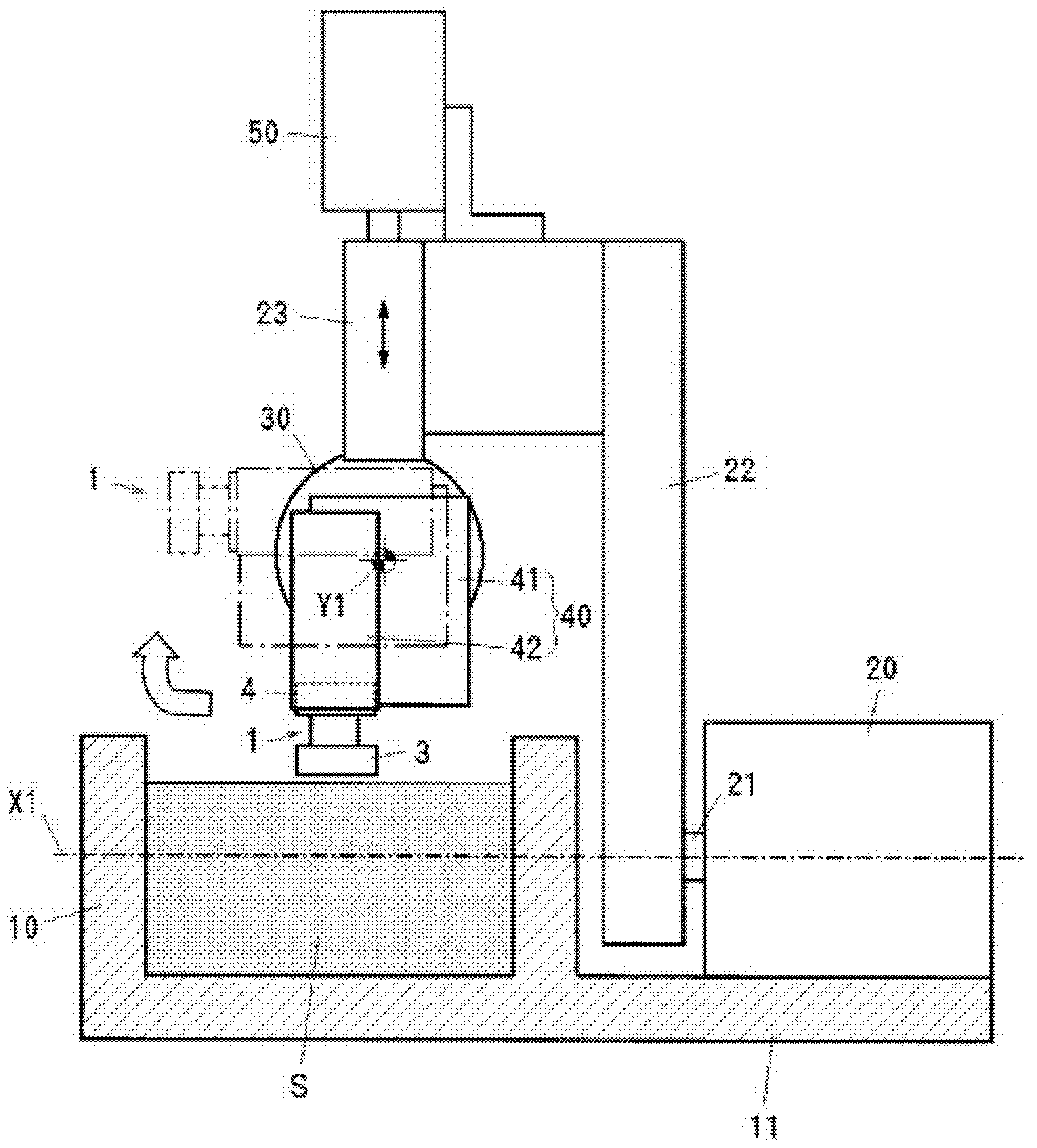 Method of soldering electronic component, and apparatus of same