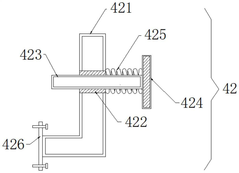 Agricultural machinery thresher with protection device