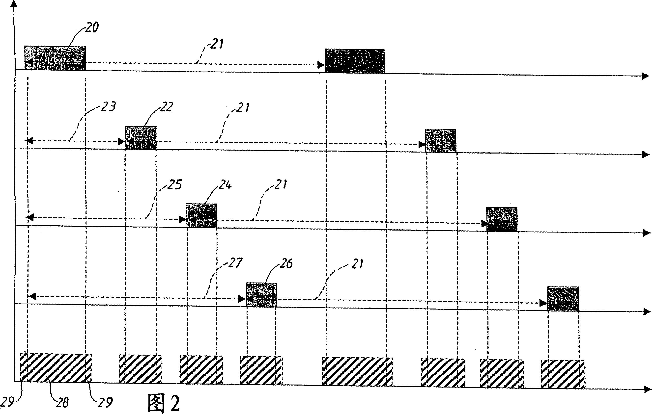 Electronic demarcating system