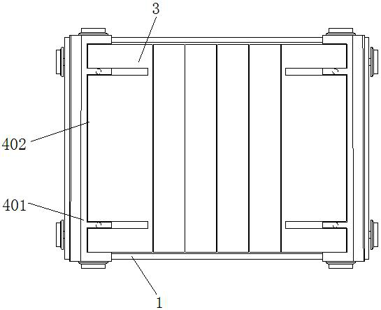 Shuttling robot with dynamic balance self-stabilizing function