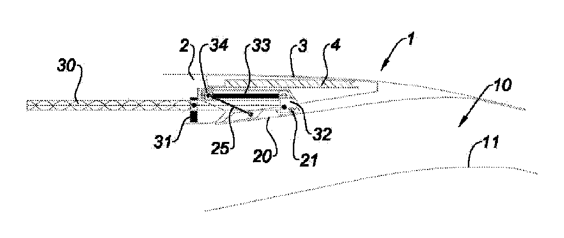 Thrust reversal device