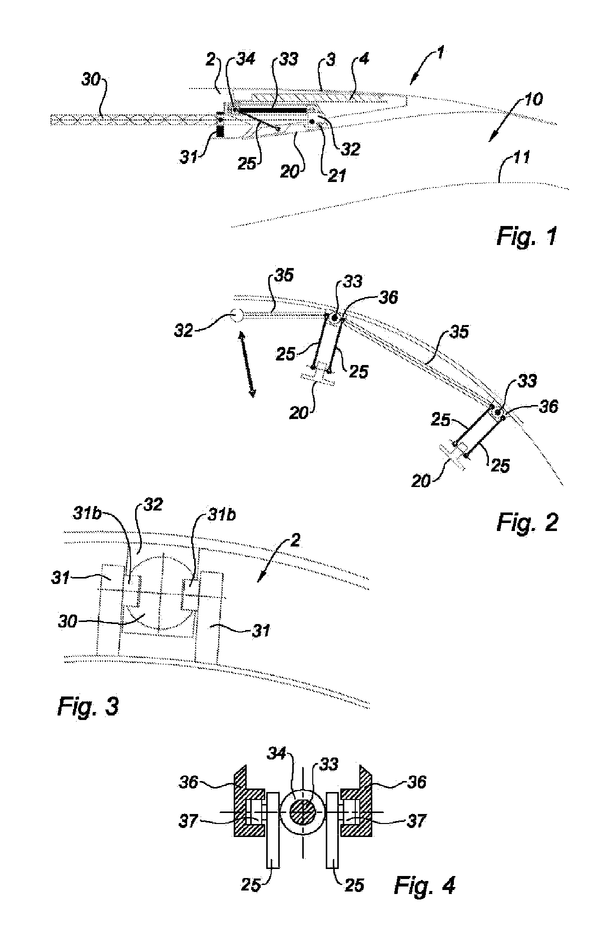 Thrust reversal device