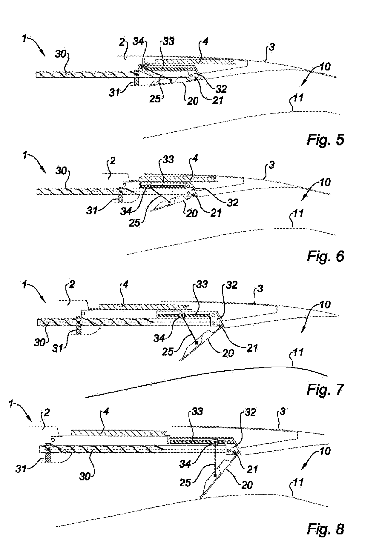 Thrust reversal device