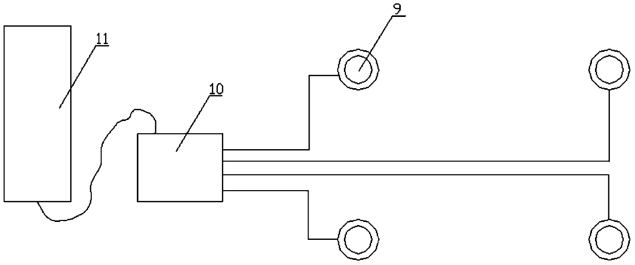 Automatic centering control device and centering method thereof