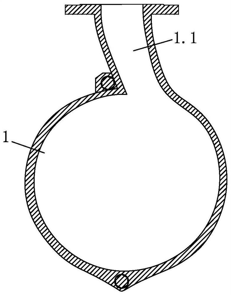 High-speed centrifugal pump reverse rotation hydraulic turbine device