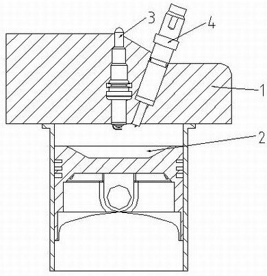 Premixed compression ignition system for spark ignition internal combustion engine