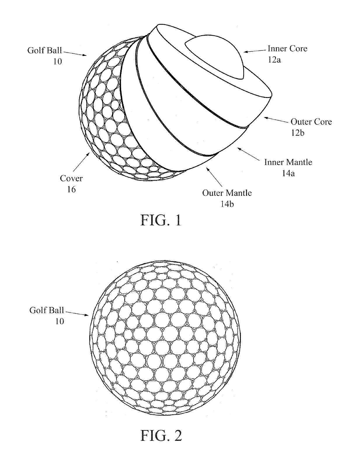 Graphene core golf ball with an integrated circuit