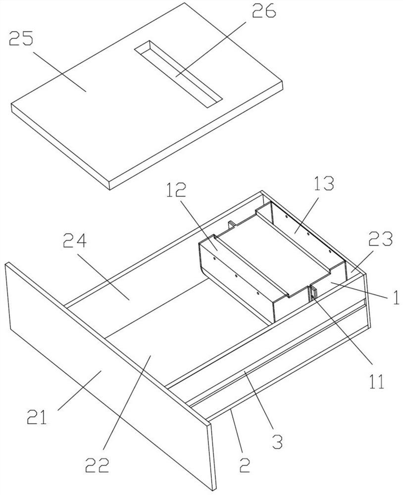 Detachable internal circulation heating assembly and clothes care cabinet