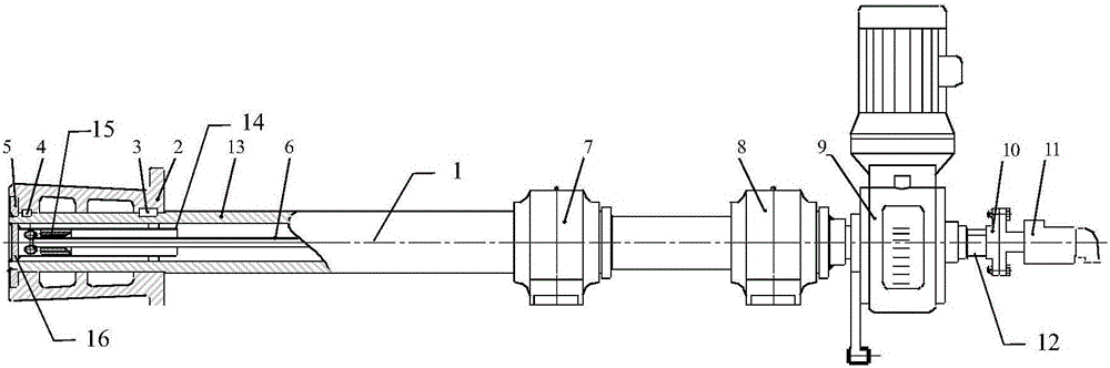 Water cooling cantilever roller way for steel billet heating furnace