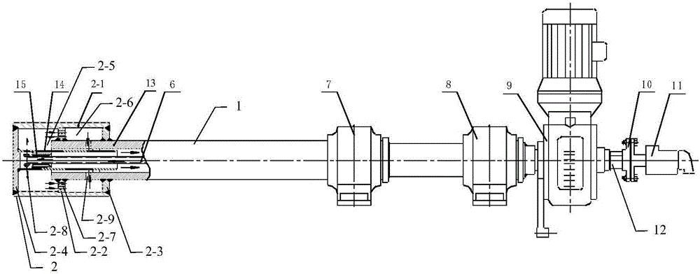 Water cooling cantilever roller way for steel billet heating furnace