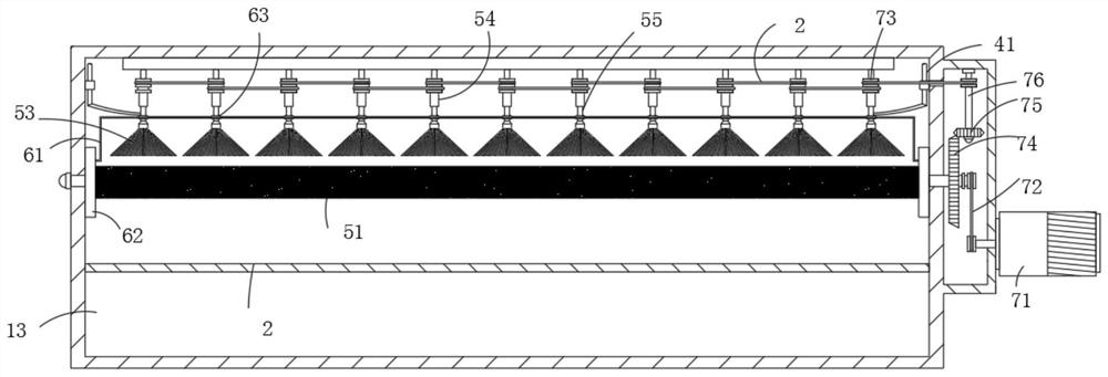 Civil construction formwork cleaning device