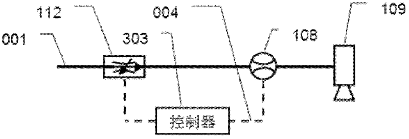 Single flowmeter type digital spraying system for robot