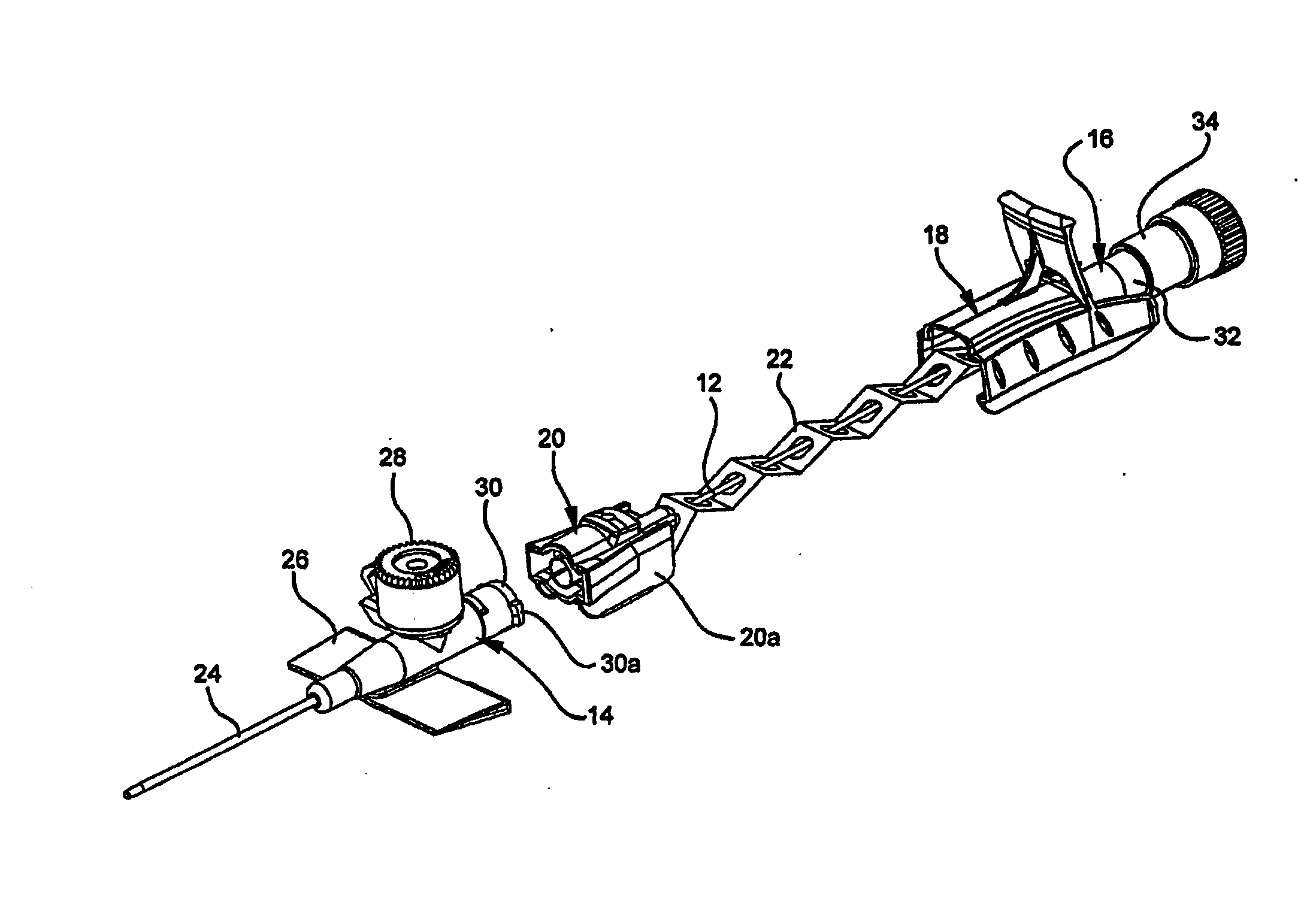 Catheter assembly with tip shield closure