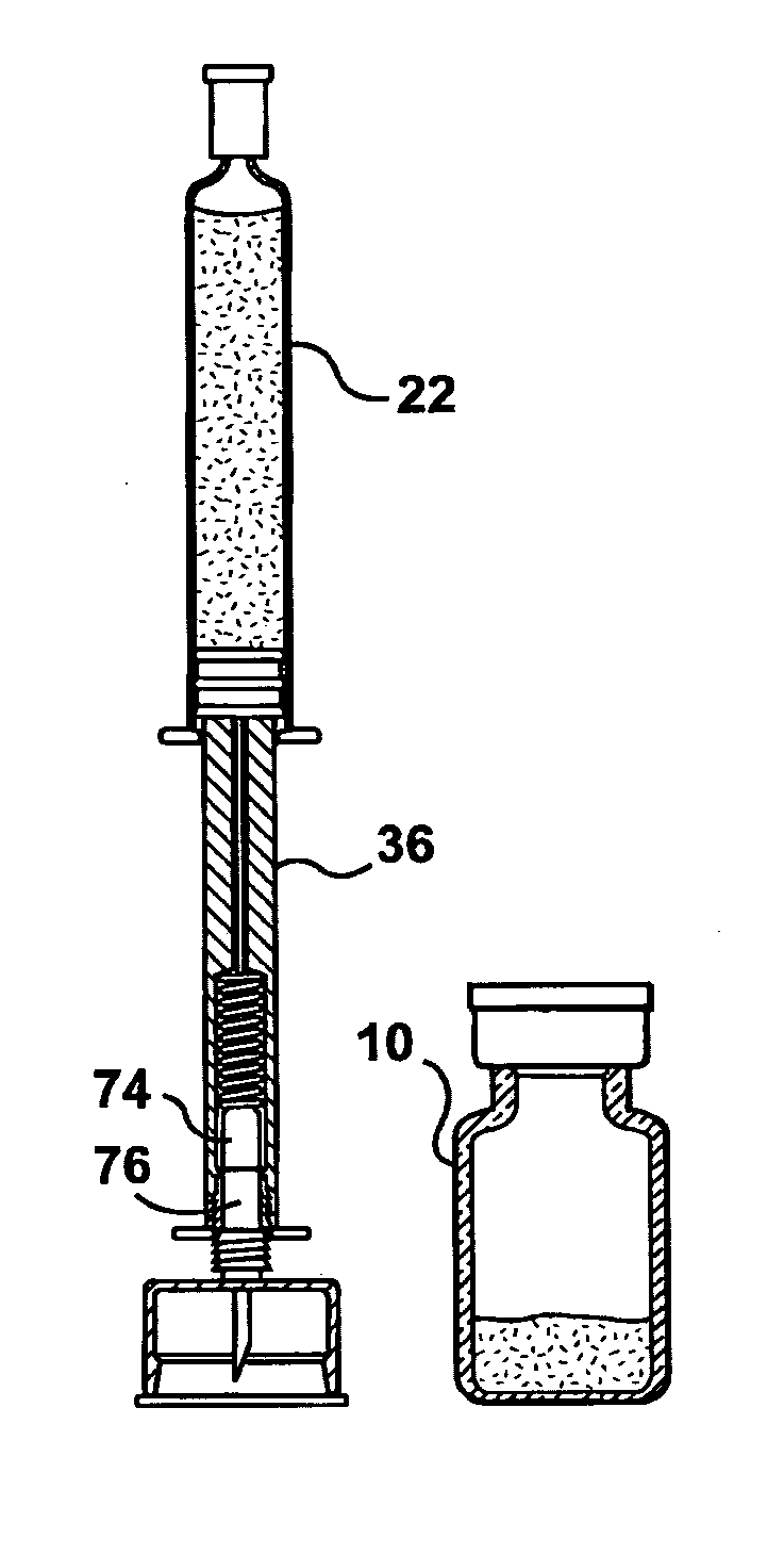 Fluid transfer assembly for pharmaceutical delivery system and method for using same