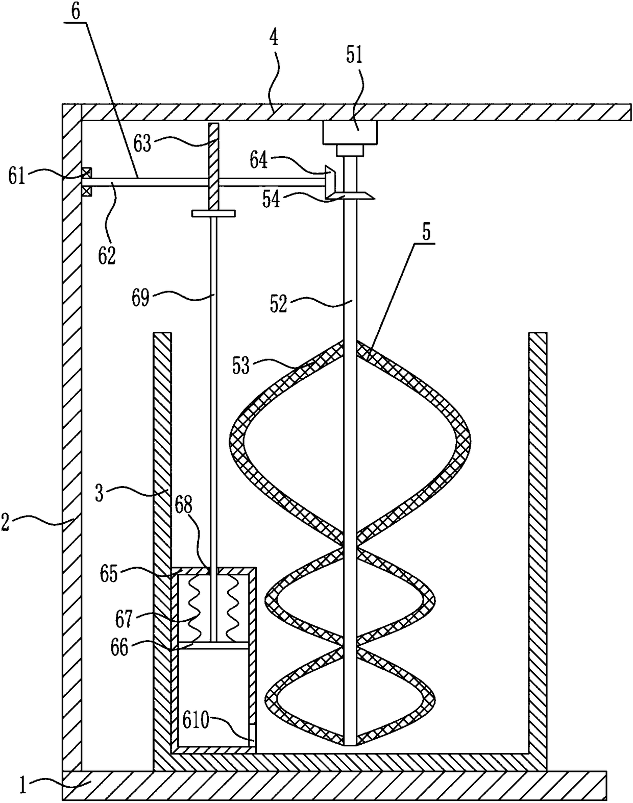 Coloring agent preparation machine for textile dyeing