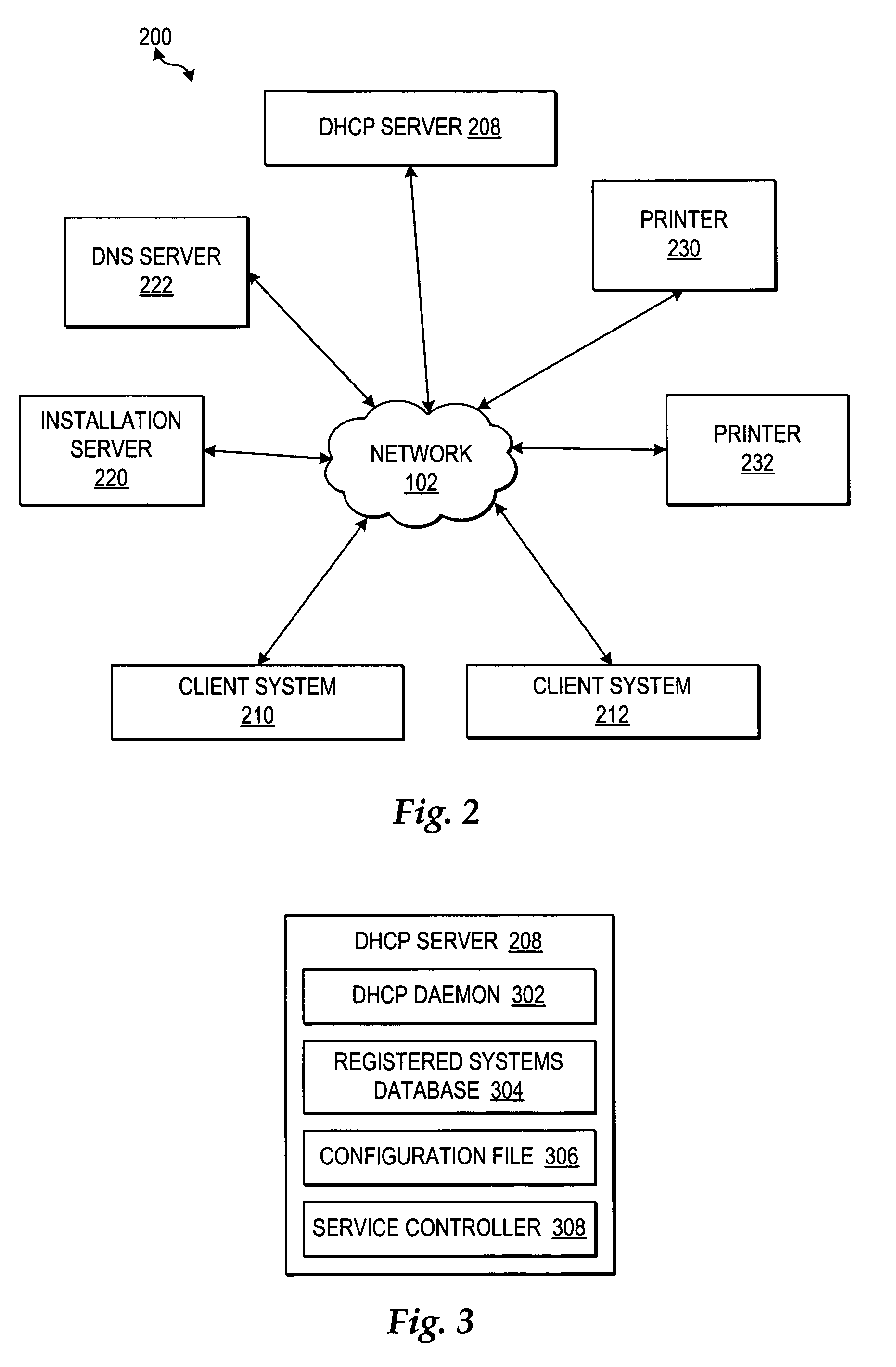 Modifying a DHCP configuration for one system according to a request from another system