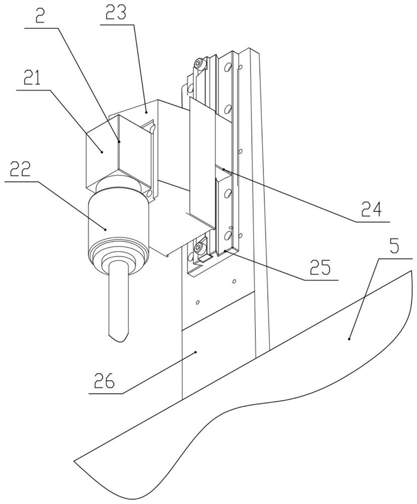 A glue amount detection device for concave space after glue dispensing