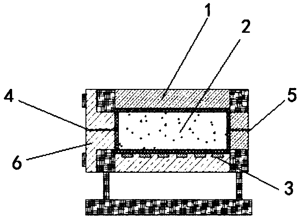 Test method for crack communication evaluation and heat extraction test of enhanced geothermal system