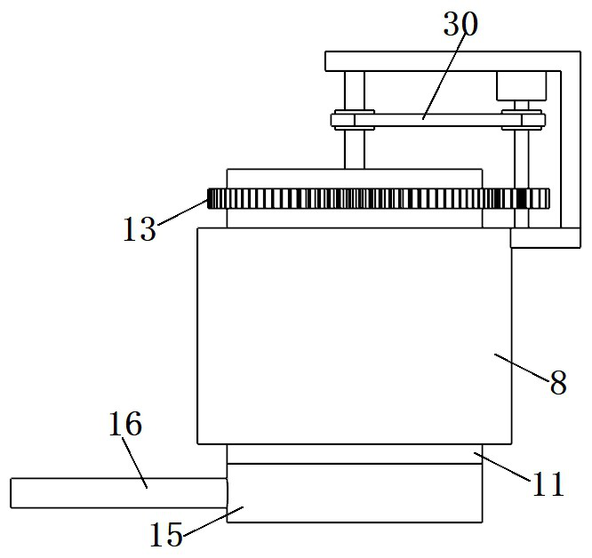 Cleaning and flattening device for domestic waste recycling and cleaning and flattening method