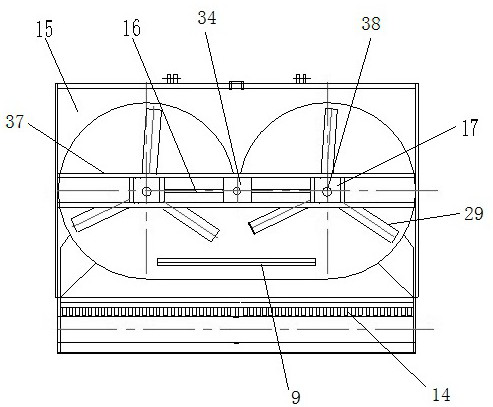 High-precision combined leveling method suitable for standard rice seedling raising shed