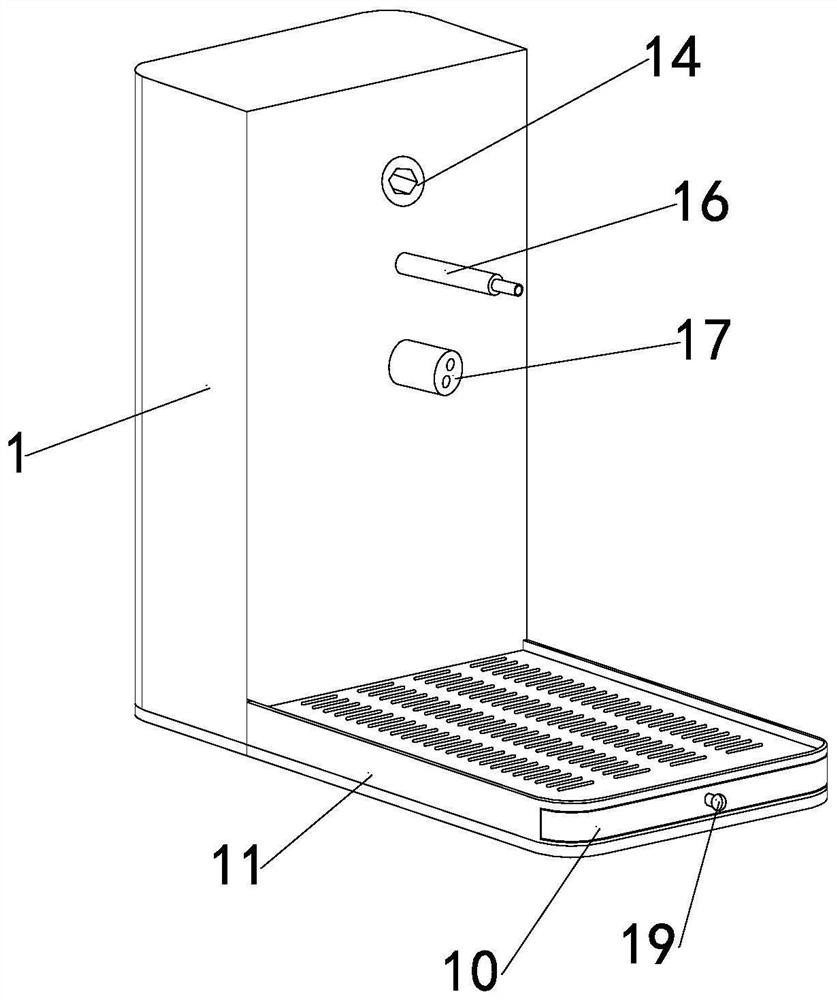 Automatic brewing mechanism of intelligent digital nutrition brewing machine