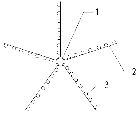 Communicating tube used for high-capacity separating wiring