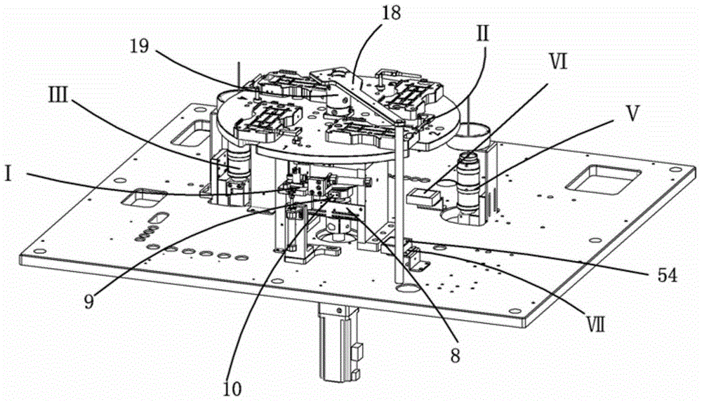 a turntable mechanism