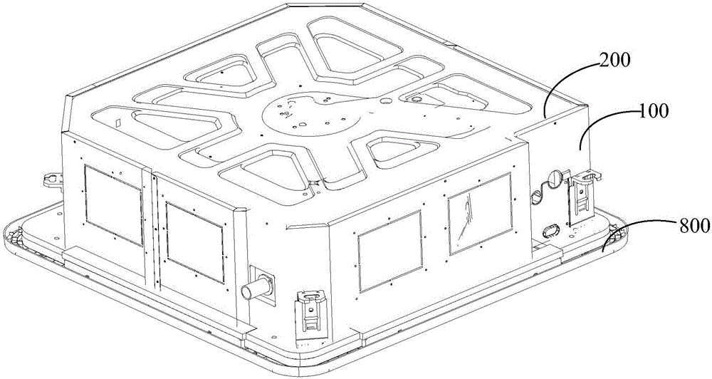 Connecting assembly for heat exchanger and air conditioner