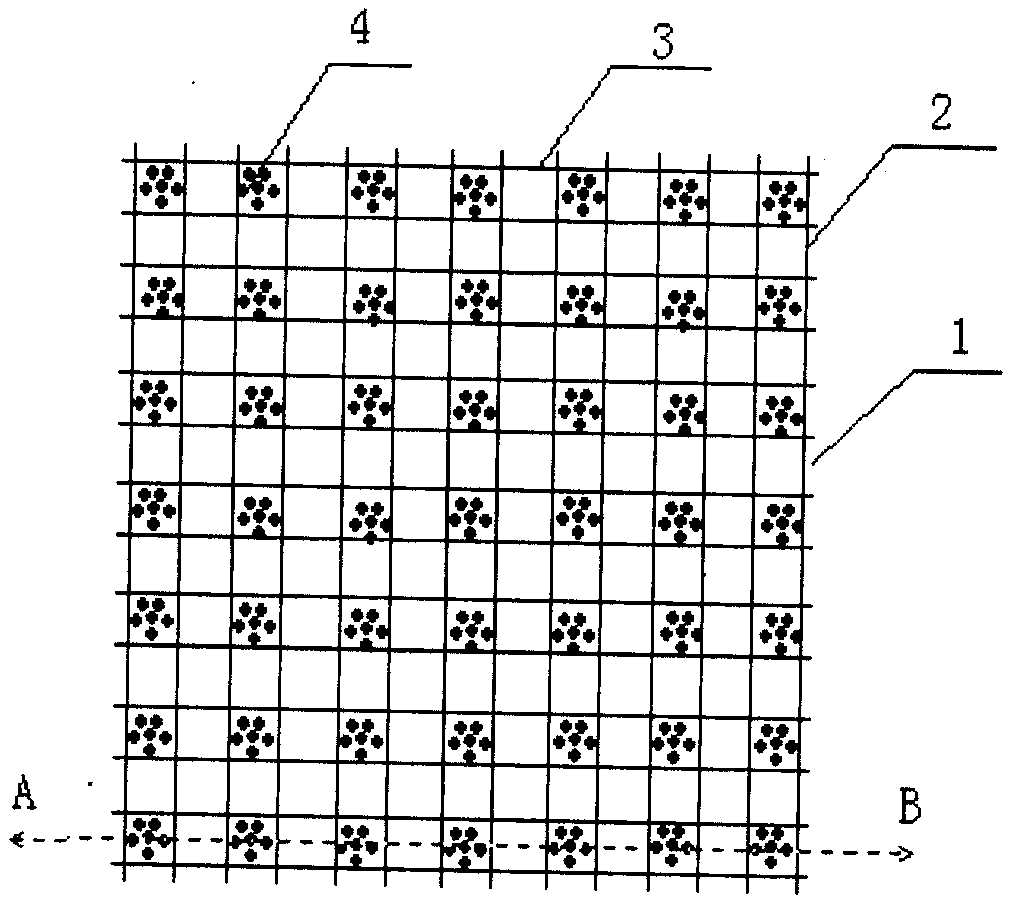 A camouflage absorbing blanket