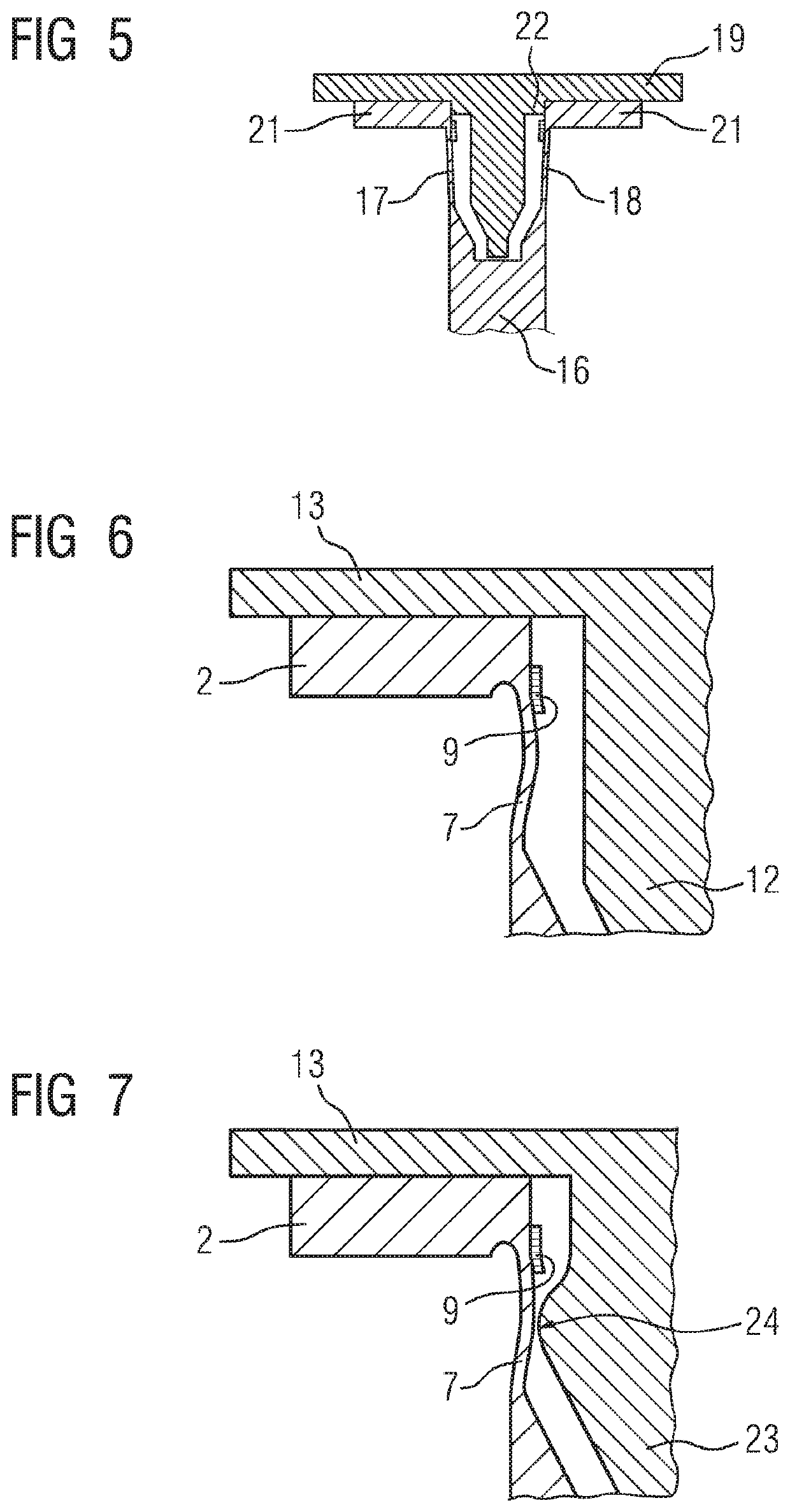 Pressure sensor assembly and measurement converter for process instrumentation comprising the pressure sensor assembly