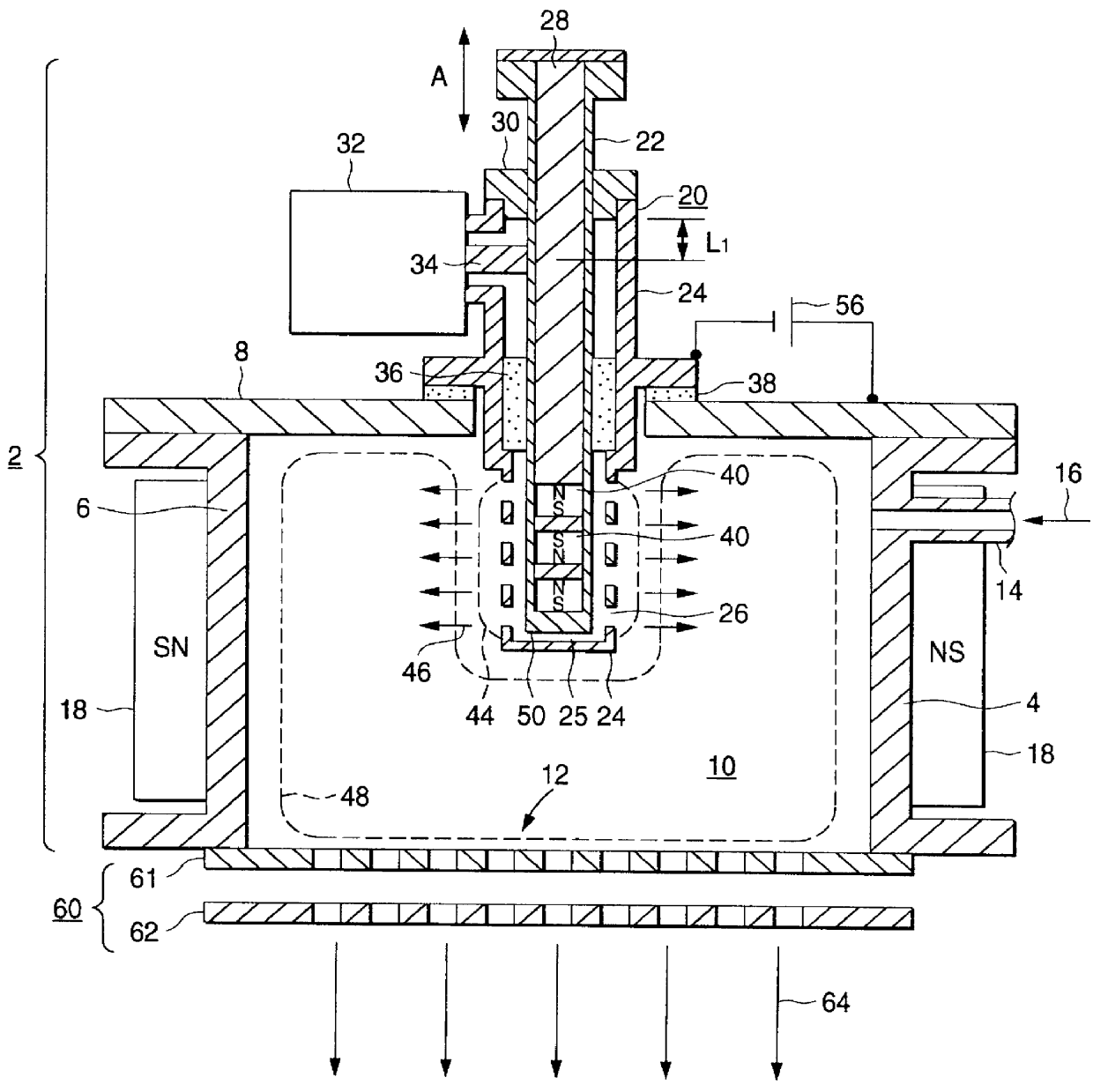 Plasma generating apparatus and ion source using the same