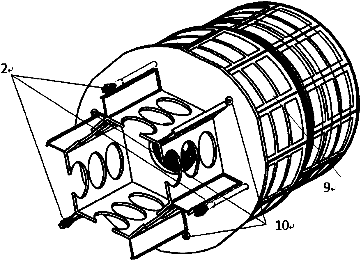 Deployable hood device for stationary orbit remote sensing camera