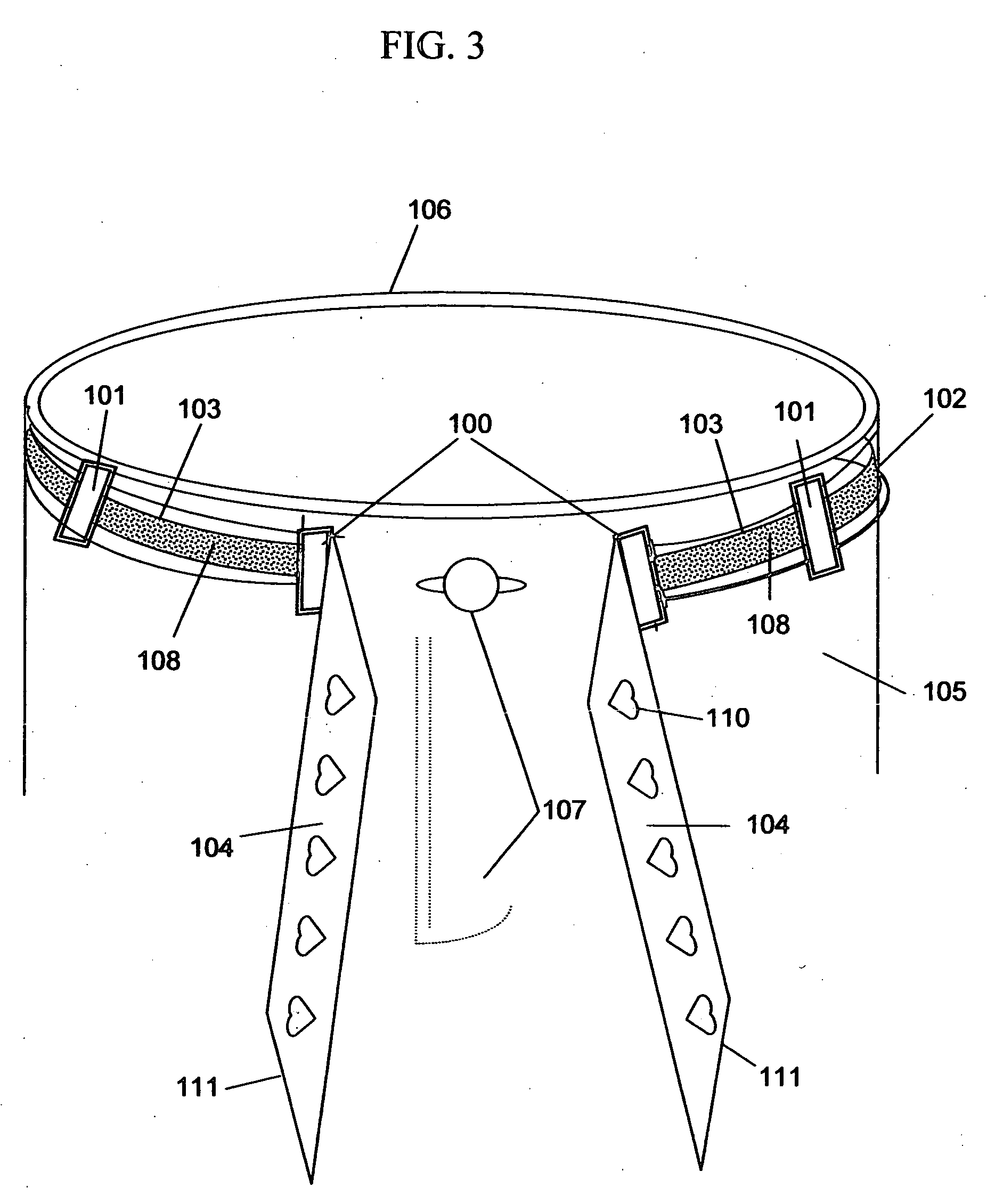 Open front dual attachment belt