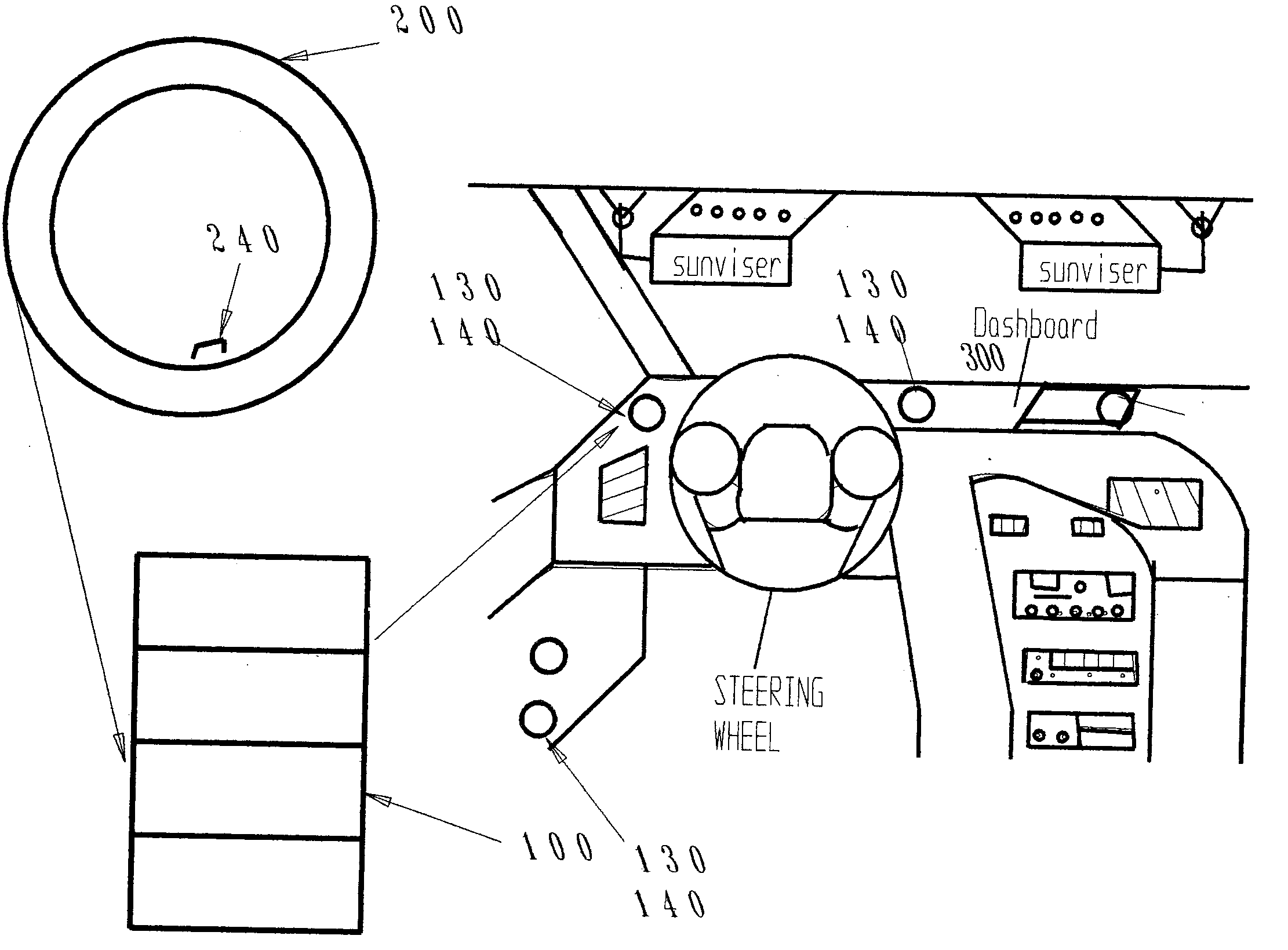 Vehicle interactive electronic wireless air pressure system's information: "VIEW A PSI"