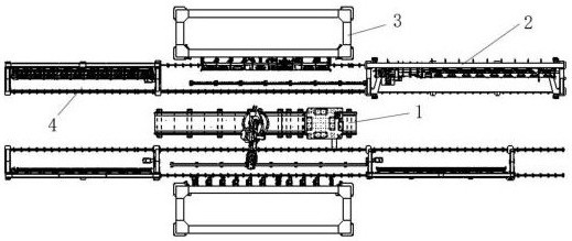 Three-dimensional cluster type aircraft panel automatic assembly production line and its planning control method