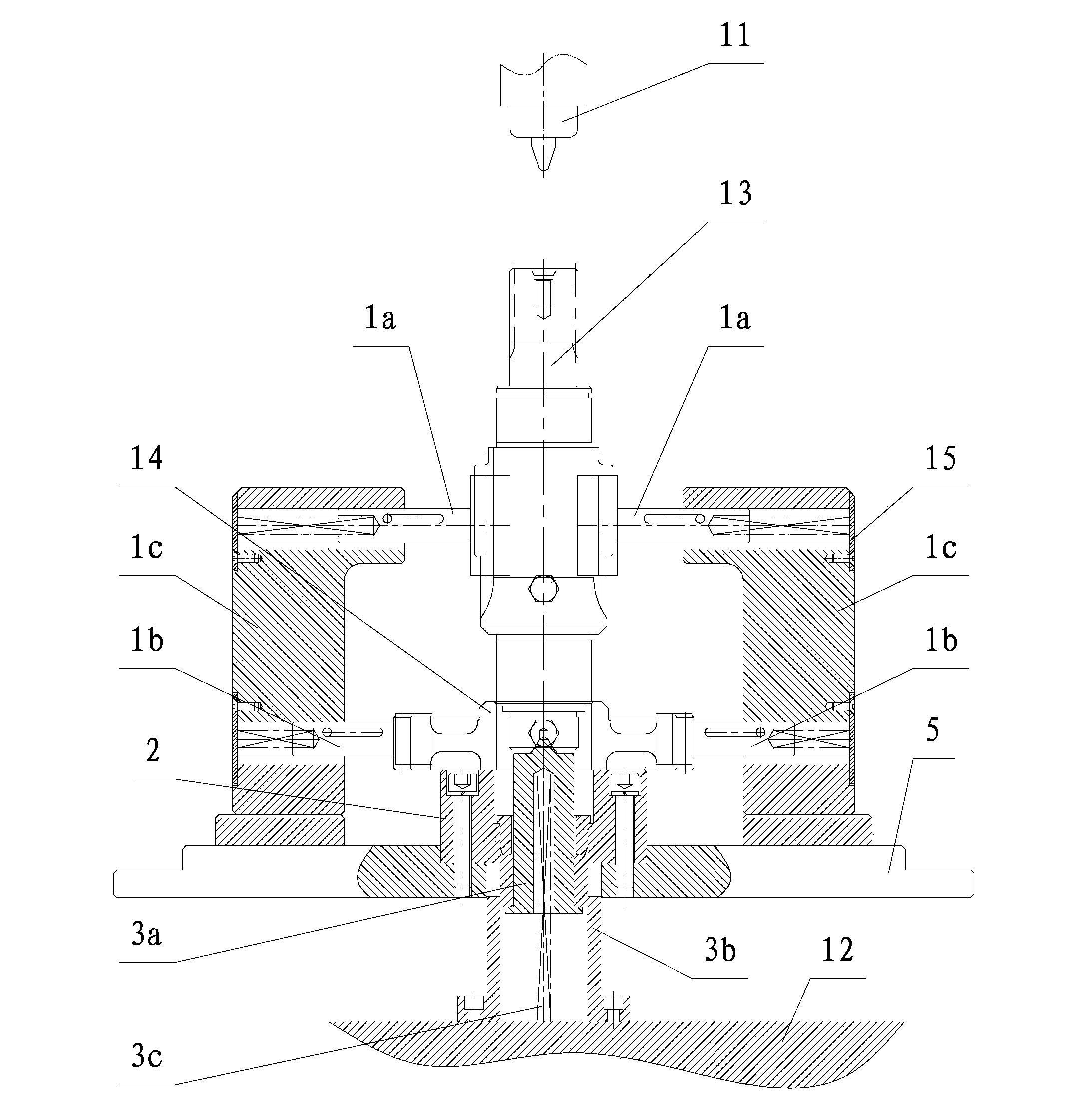 Automatic tooth aligning tool fixture