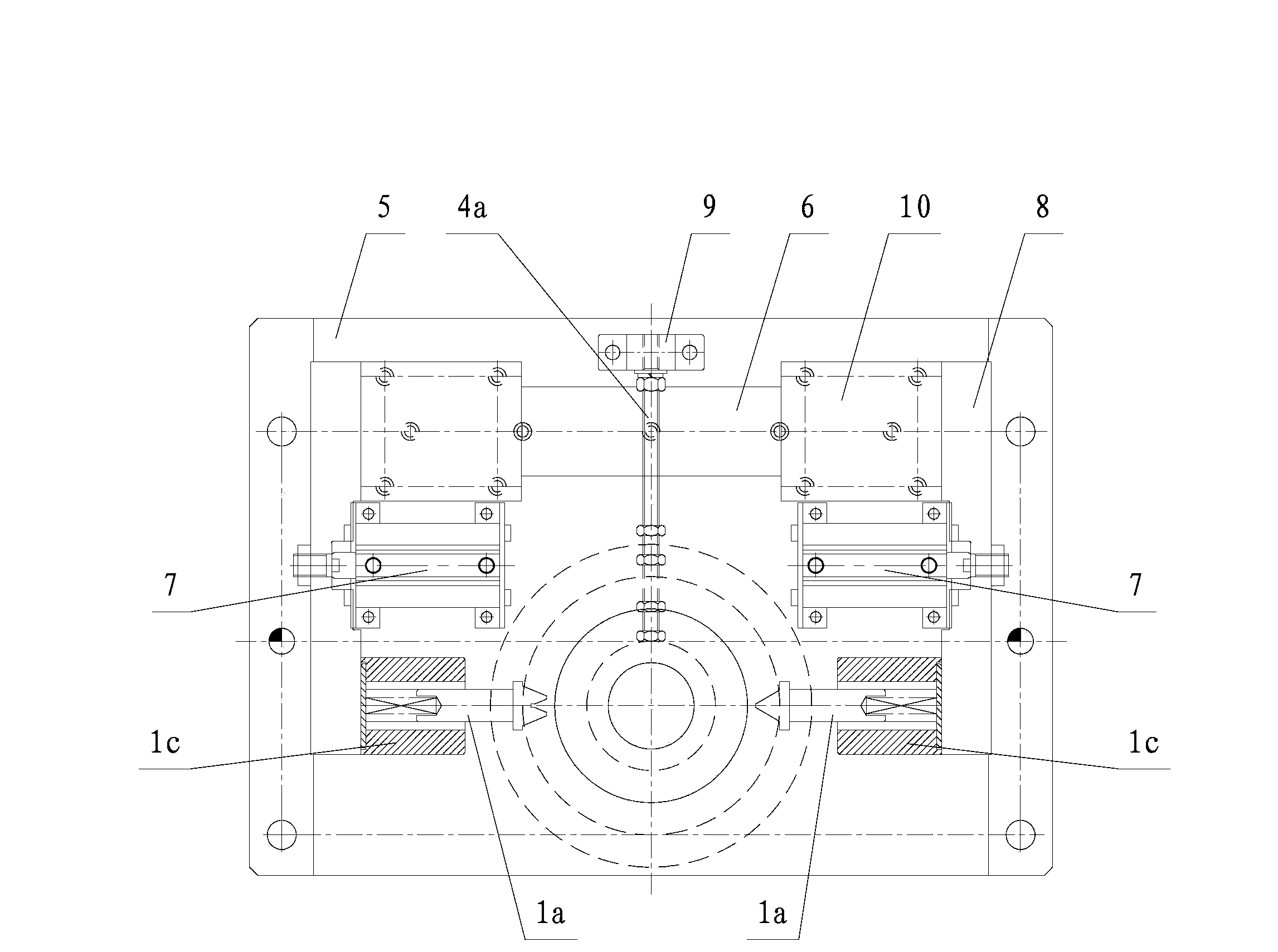 Automatic tooth aligning tool fixture