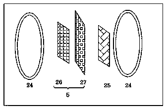 Unsaturated organic matter circulating hydrogenation and energy storage device