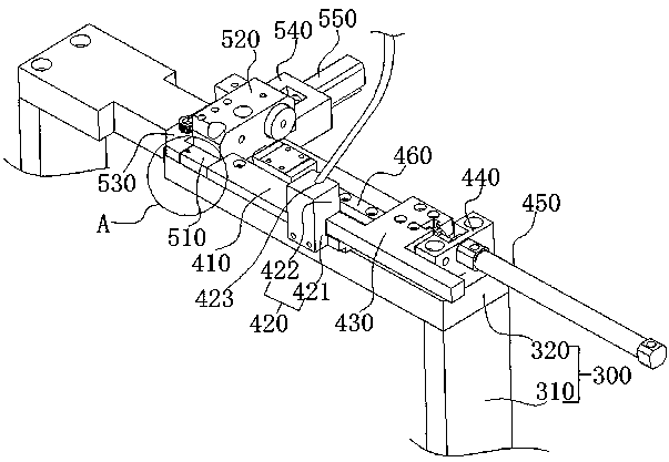 Automatic drilling and slot milling machine for machining insertion cores